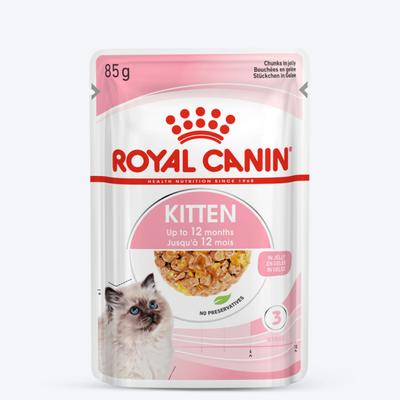 Royal Canin Kitten Instinctive Cat Food Stage 3 (Kitten Up to 12 Months) - Chunks in Jelly 85 gm - Petfood