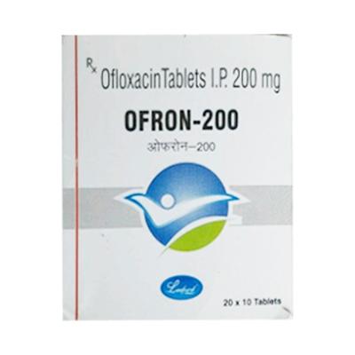 OFRON 200 Tablet 10's - Bacterial Infections-Qui