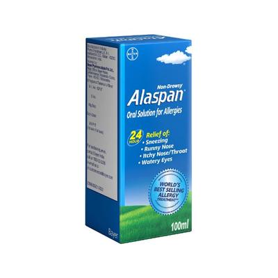 Alaspan Oral Solution 100 ml - Cough Syrup