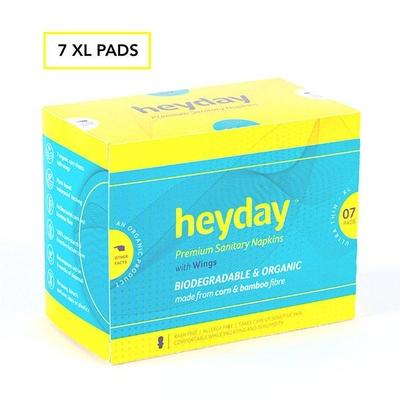Heyday Organic and Natural Ultra Thin (XL) Sanitary Pad 7's - Sanitary Napkins