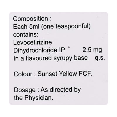 L Montus Syrup 60ml - Allergies-Ant
