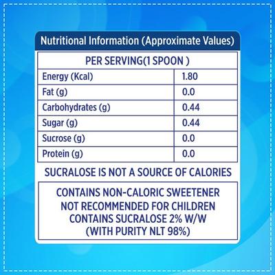 Equal Spoonful Zero Calorie Sugar Powder 80 gm - Sugar Substitute