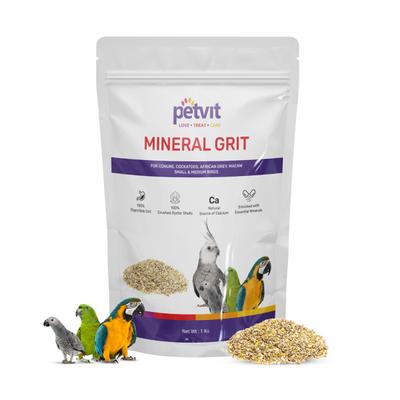 Petvit Mineral Birds Grit 1000 gm - Petfood