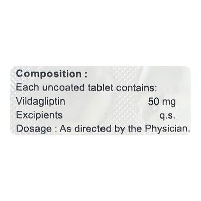 VILDARAY 50mg Tablet 15's - Diabetes-Ant