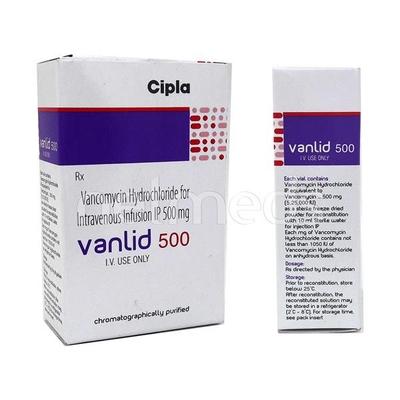Vanlid 500mg Injection 1's - Bacterial Infections-OAB