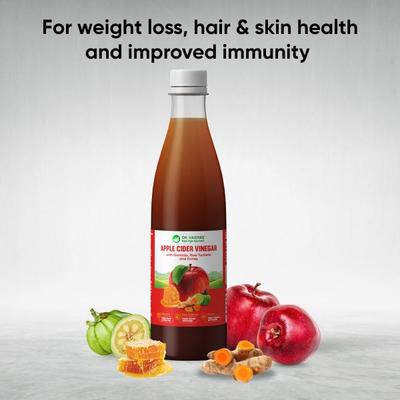 Dr. Vaidya's Apple Cider Vinegar 450 ml - Apple Cider Vinegar - Acv
