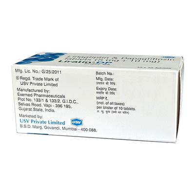 LIRALIN DP Tablet 10's - Diabetes-Ant