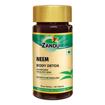 Zandu Neem Body Detox Capsules 60's - Speciality Medicines