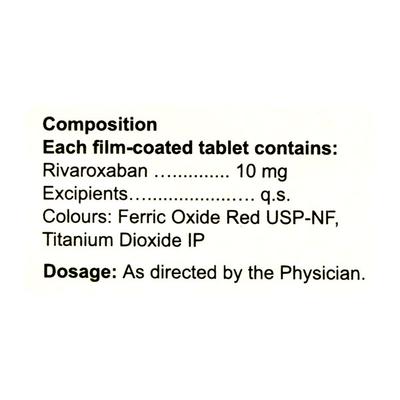 CAMERIV 10 Tablet 14's - Blood Clot-Ant