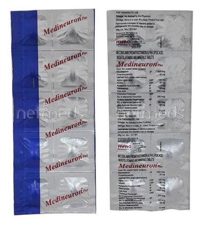 Medineuron Plus Tablet 10'S - Supplements-Vam