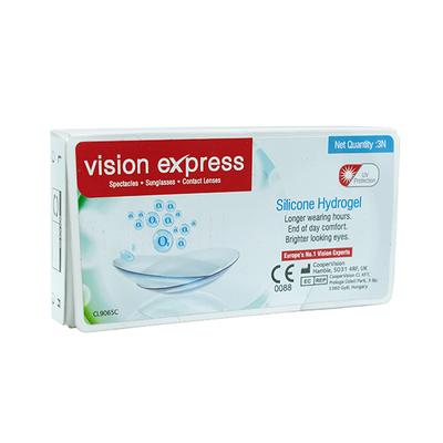 Vision Express Contact Lens Monthly Disposable Silicon Hydrogel - (-5.75) Spherical - Eyecare Lenses