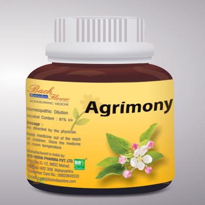 Bio-India's Bach Flower - Agrimony 30 ml - Bach Flower
