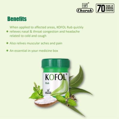 Kofol Rub 25 ml - Balms & Rubs
