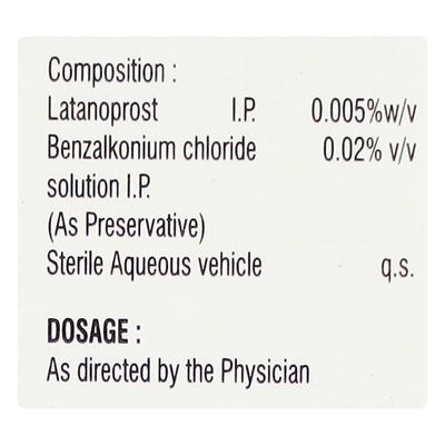 LETNOL Eye Drops 2.5ml - Glaucoma-Ant