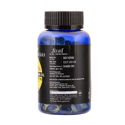 Alvizia Sea Buckthorn Oil 500 mg Softgel Capsule 120's - Vital Health