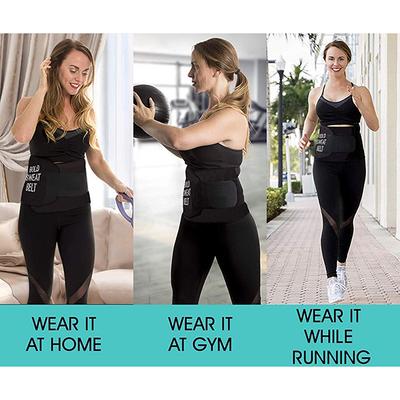 Boldfit Sweat Slim Belt - Medium 1's - Workout Essentials