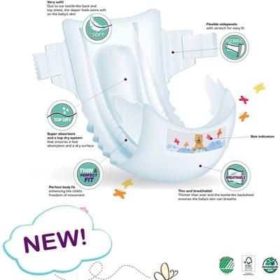 Bambo Nature Baby Diapers - XL 22's - Diapers & Wipes