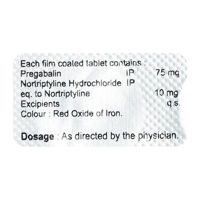 NORTICAN P Tablet 10's - Neuropathic Pain-Dru