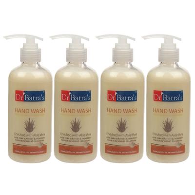 Dr Batra's Hand Wash - Aloe Vera (Pack 4 x 300 ml) - Hand Wash & Soaps
