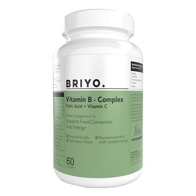 Briyo B-complex + Folic Acid & Vitamin-C Softgel Capsule 60's - Multi-Vitamins