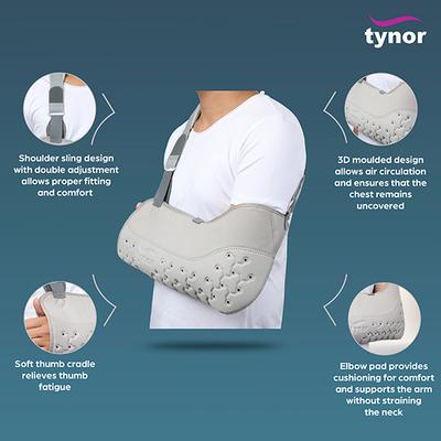Tynor Pouch Arm Sling Urbane (M) (C 21) - Abdomen/Neck/Arm/Elbow Supports