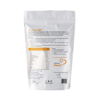 Neuherbs Raw Unroasted Deshelled Sunflower Seeds 200 gm - Nutritional Bars