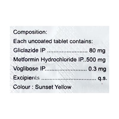Cyblex MV 80.3mg Tablet 10'S - Diabetes-Ant