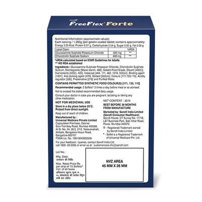 Freeflex Forte Tablet 15'S (N) - Supplements-Sup
