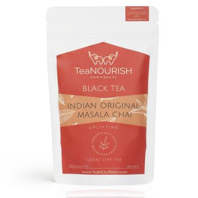 TeaNOURISH Indian Original Masala Chai Black Tea 100gm - Teas