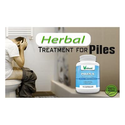 Vubasil Piles X 800 mg Capsule 15's - General Health