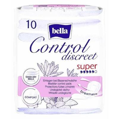 Bella Control Discreet Pads 10's - Super - Sanitary Napkins