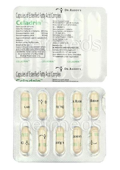 Celadrin Capsule 10'S - Pain relief-Ano