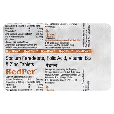REDFER Tablet 10's - Supplements-Vam