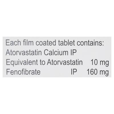Pritorva F 10/160mg Tablet 10'S - High Cholesterol-Dys