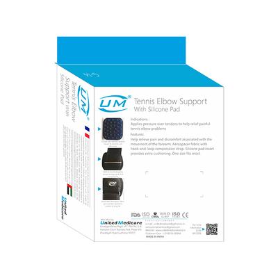UM Tennis Elbow Support with Silicone Pad (G14) (XXL) - Arm/Elbow Supports