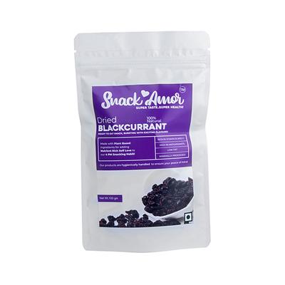 Snack Amor Dried Greek Blackcurrants 100 gm - Herbal Dietary Supplement