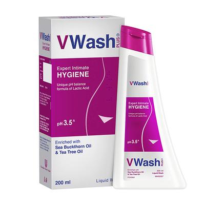 VWash Plus Expert Intimate Hygiene Wash 200 ml - Intimate Care