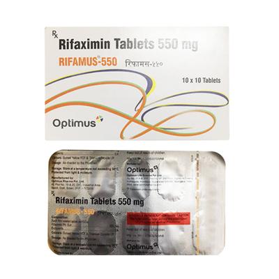 RIFAMUS 550 Tablet 10's - Bacterial Infections-OAB