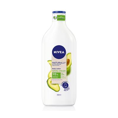 NIVEA NATURALLY GOOD Natural Avocado Body Lotion 350 ml - Lotions & Creams