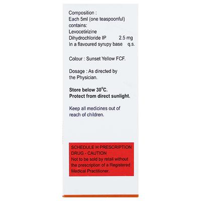 Hicet L Syrup 30ml - Allergies-Ant