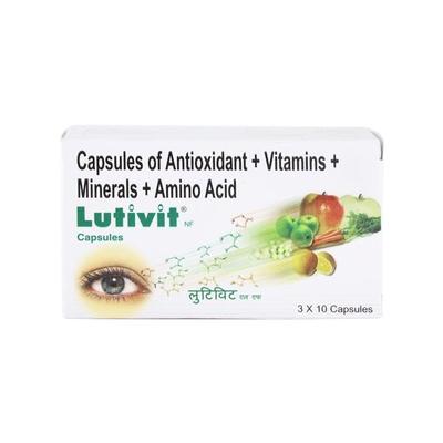 Lutivit Capsule 10'S - Iron Supplement/Anaemia-Vma