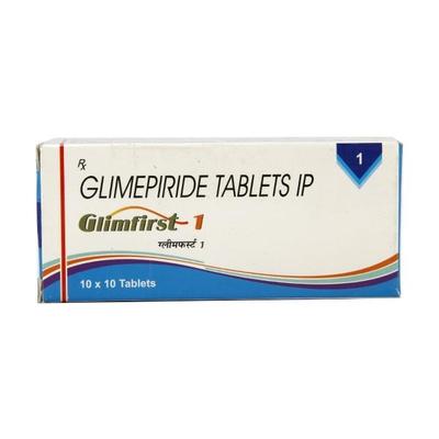Glimfirst 1mg Tablet 10'S - Diabetes-Ant