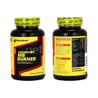 MuscleBlaze Mb Burner Capsule 90's - Workout Essentials