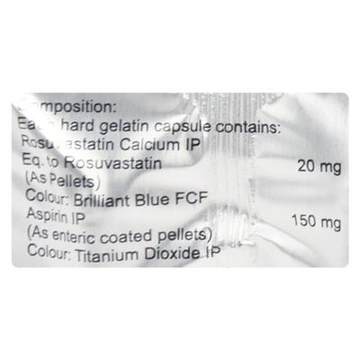 ROSLOY ASP 20/150 Capsule 10's - High Cholesterol-Dys