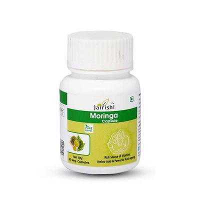Jairishi Moringa Veg Capsule 60's - Speciality Medicines