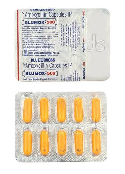 Blumox 500mg Capsule 10'S - Bacterial Infections-Pen