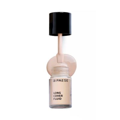 Paese Cosmetics Long Cover Fluid 01 Light Beige 30ml - Foundation