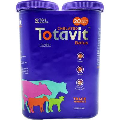 Vet Mankind Totavit Bolus 20's - Feed Supplement