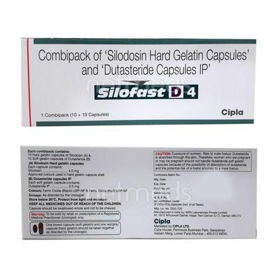 SILOFAST D4 Combipack 1's - Bladder And Prostate Disorders-Dru