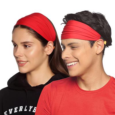 Boldfit Head Band - Red 1's - Workout Essentials